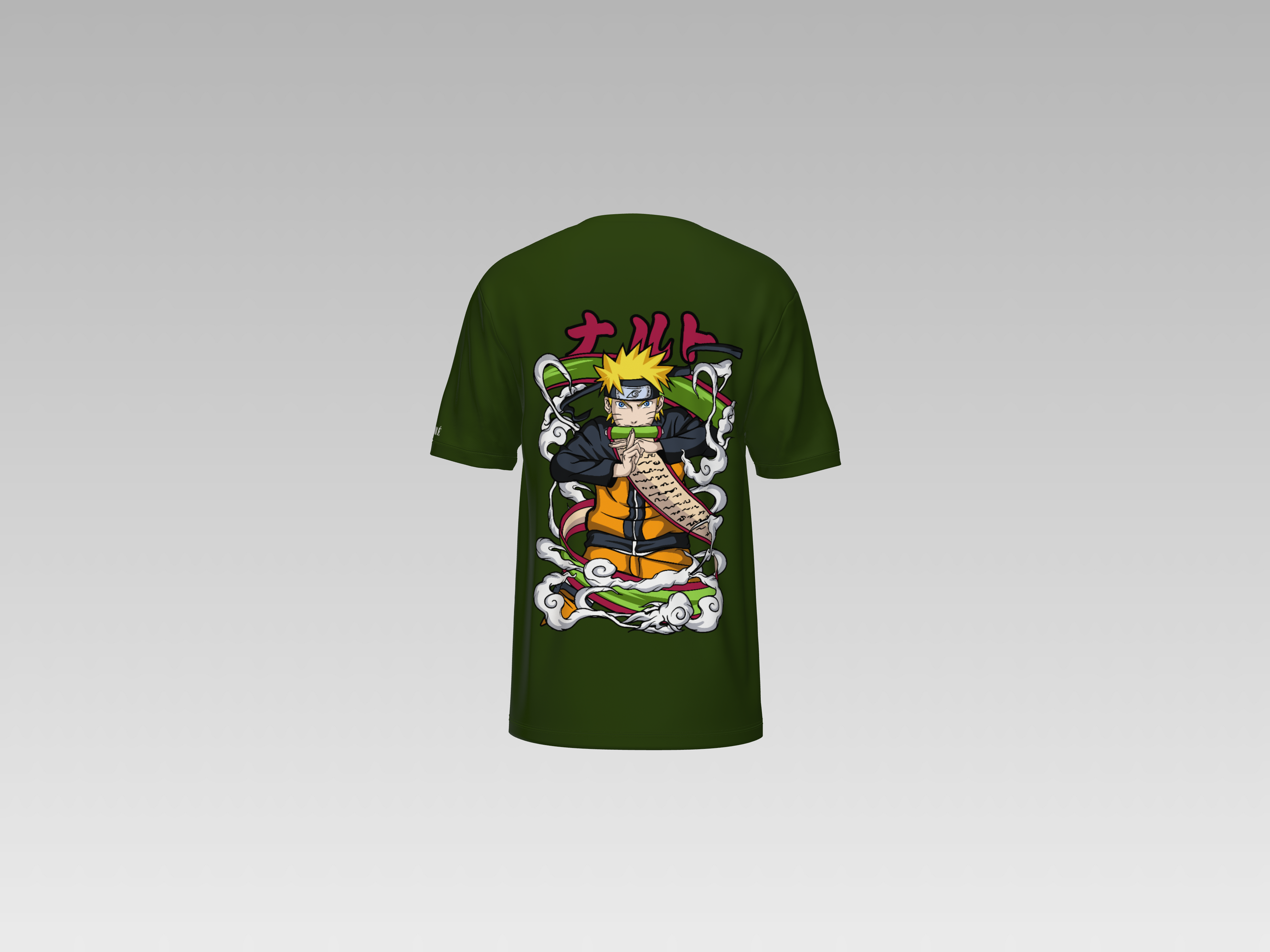 NARUTO UZUMAKI PRINTED T-SHIRT