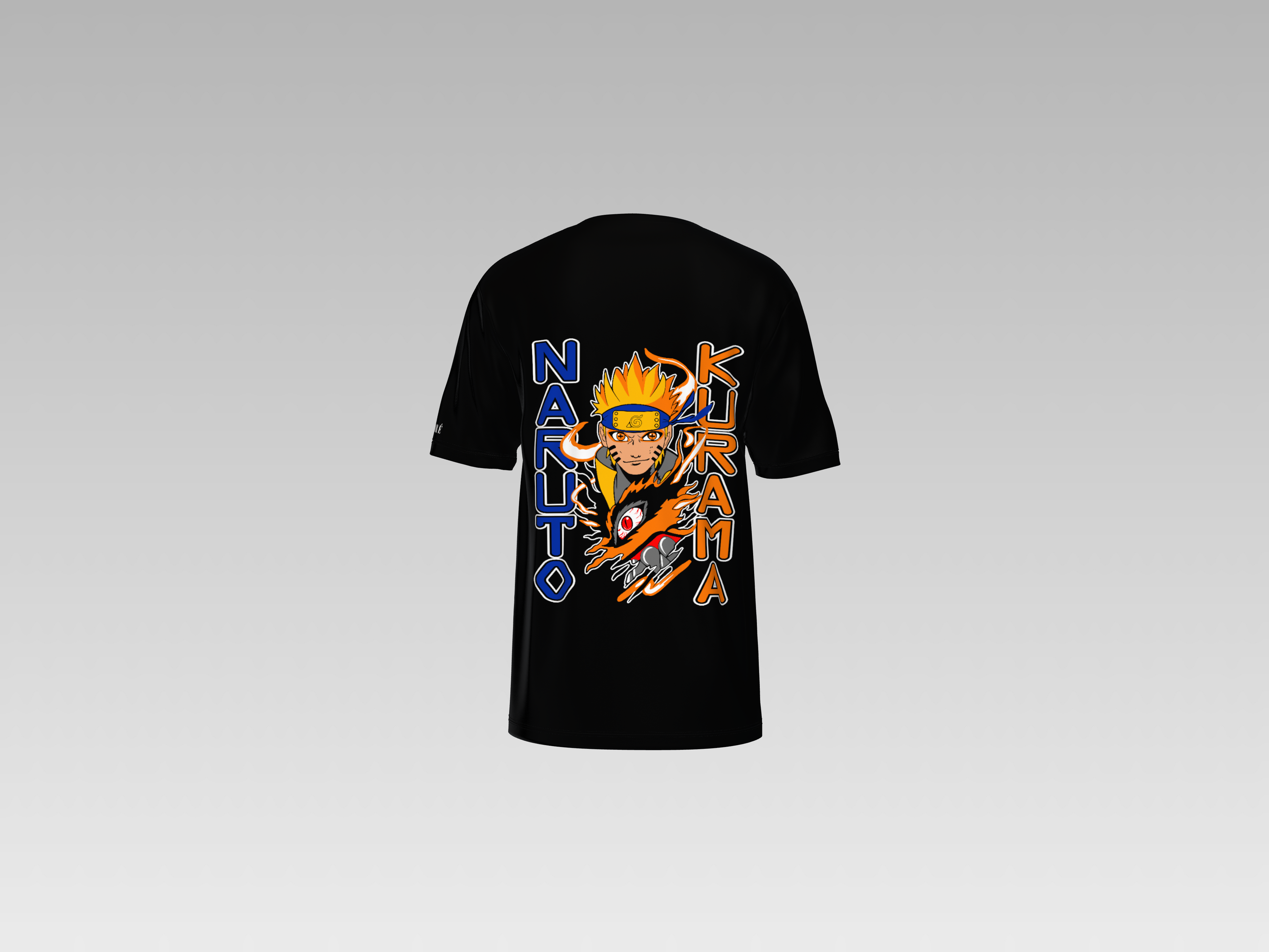 NARUTO KURAMA PRINTED T-SHIRT
