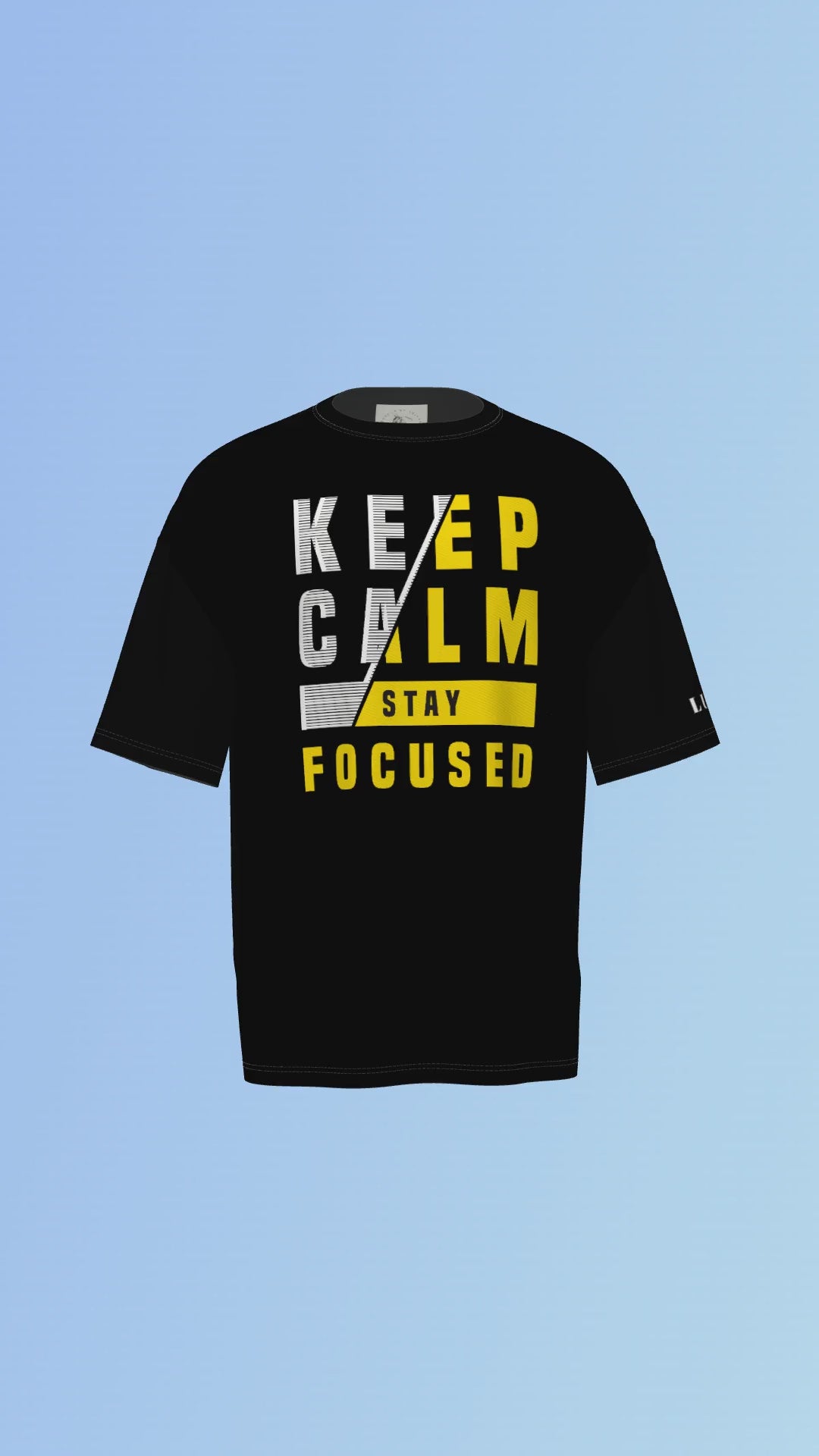 KEEP CALM PRINTED T-SHIRT