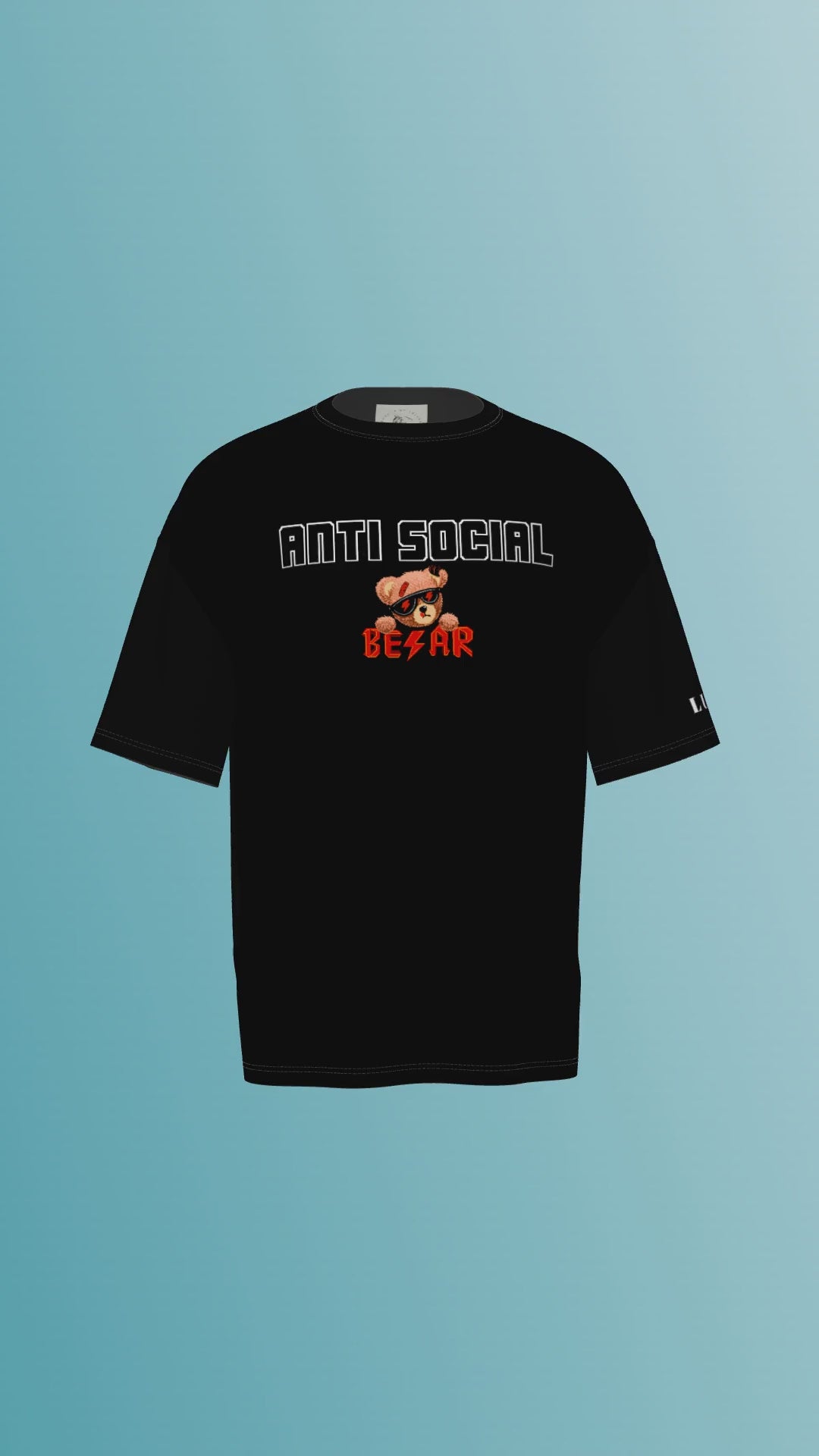 ANTI SOCIAL PRINTED T-SHIRT