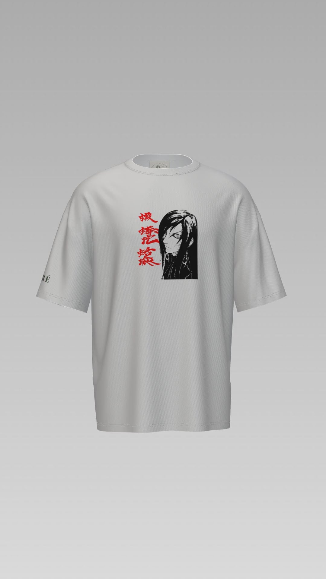 SASUKE UCHIHA KAKASHI HATAKE PRINTED T-SHIRT