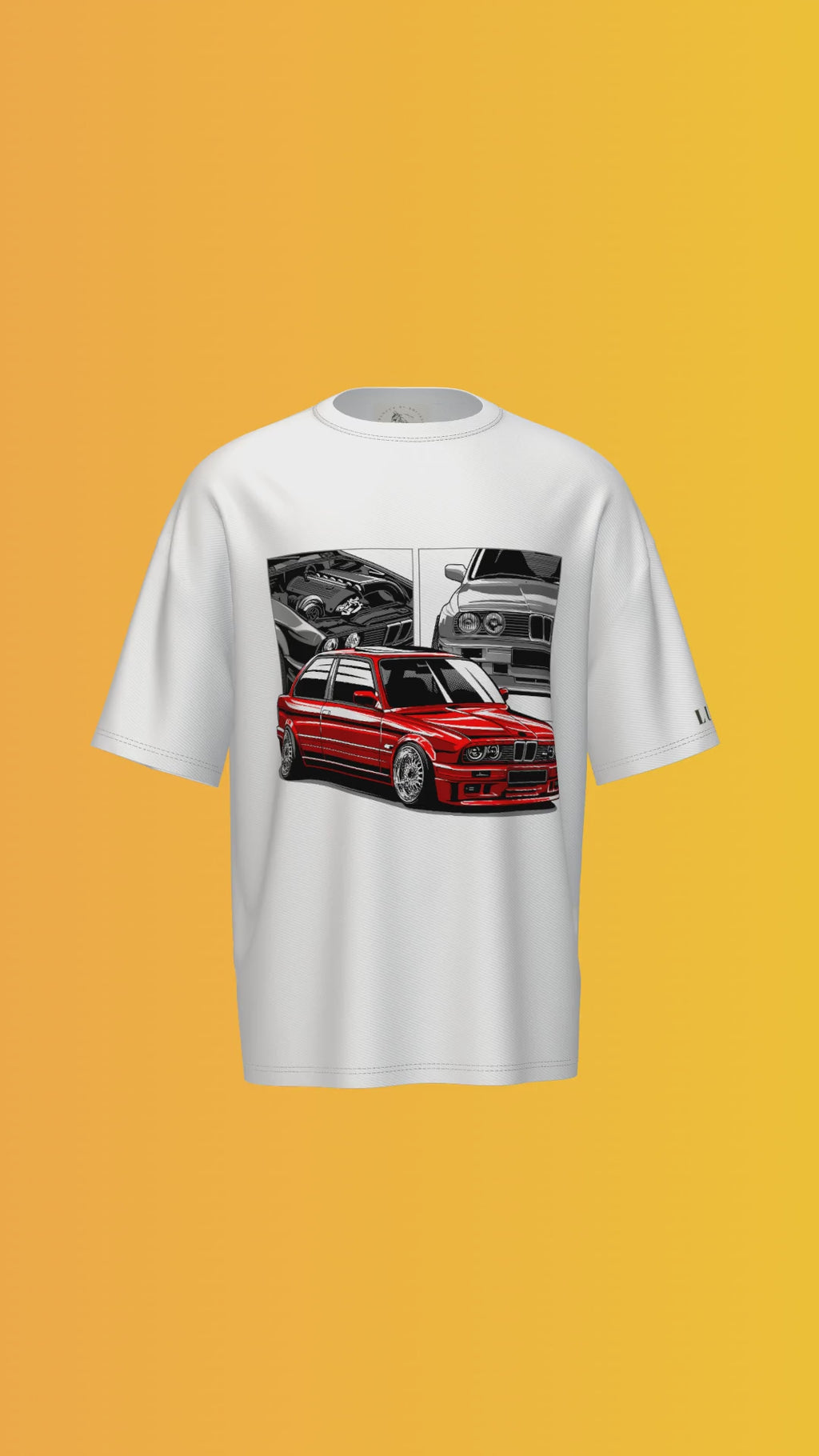 VINTAGE BMW E36 M3 SUPER POWER CAR T-SHIRT