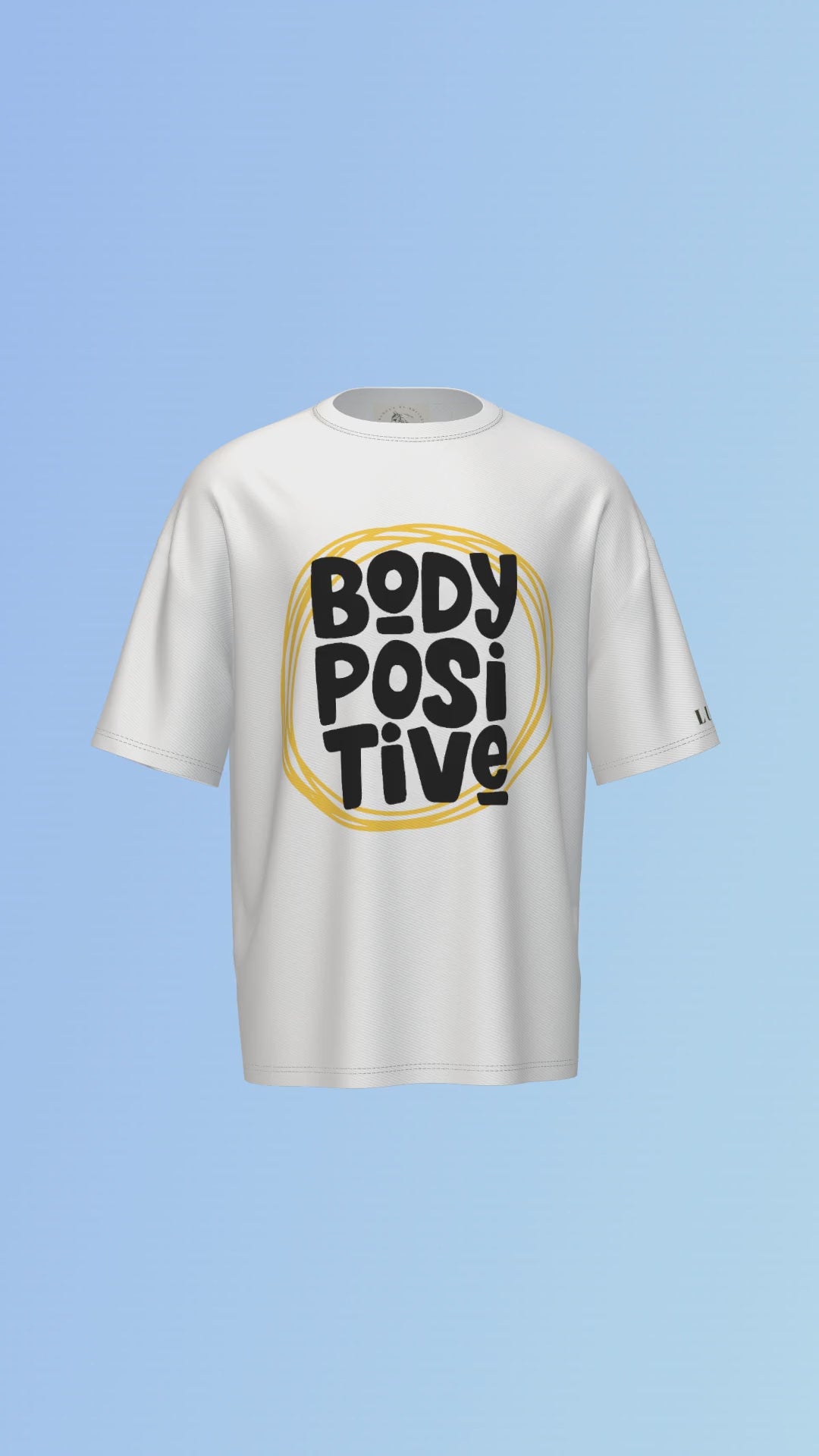 BODY POSITIVE PRINTED T-SHIRT