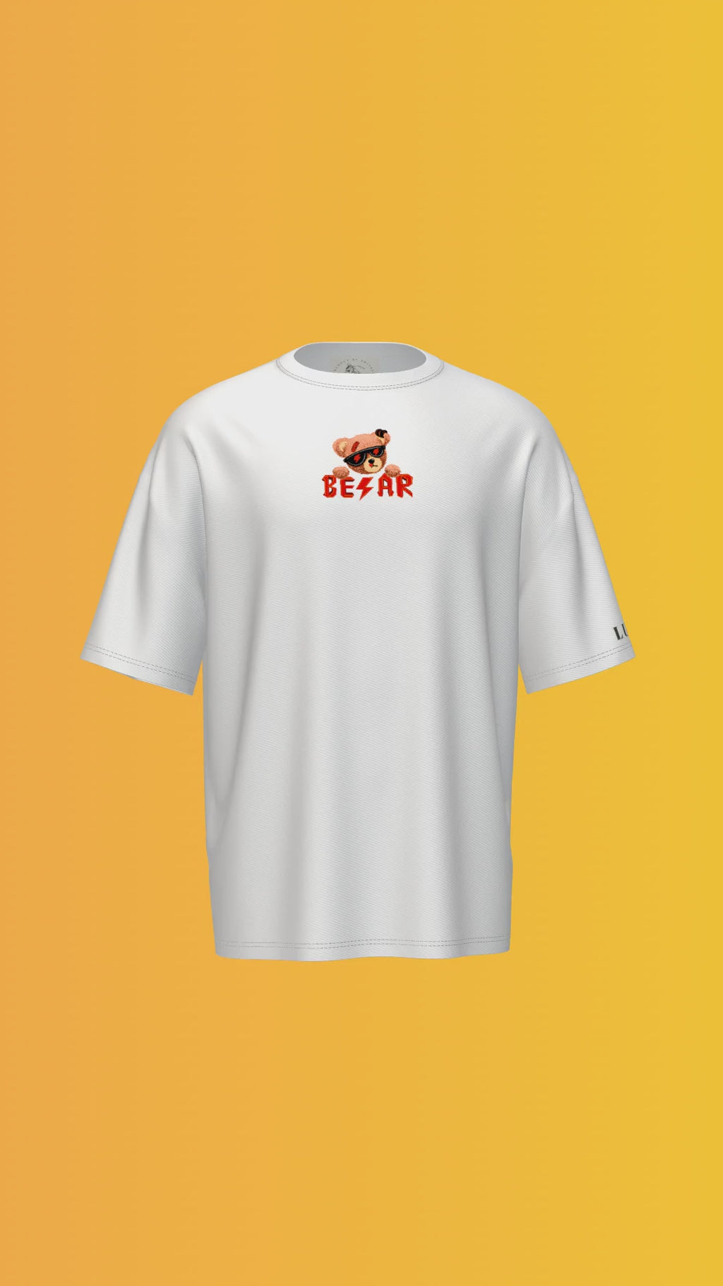 BROKEN HEART TEDDY PRINTED T-SHIRT