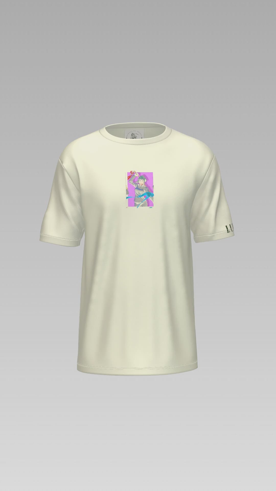CRAZY MONK PRINTED T-SHIRT