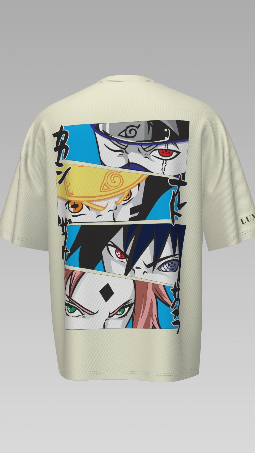 NARUTO EYE PRINTED T- SHIRT