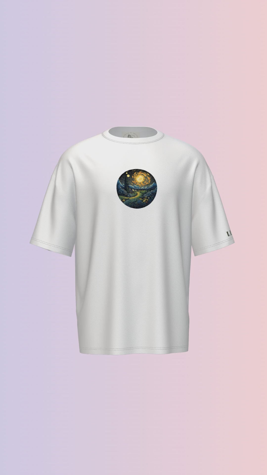 MOON PALACE PRINTED T-SHIRT