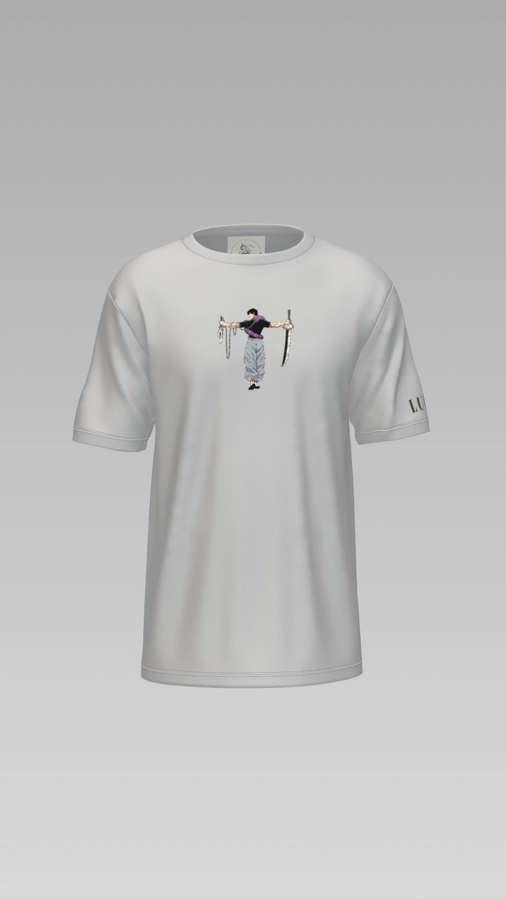 TOJI FUSHIGURO PRINTED T-SHIRT