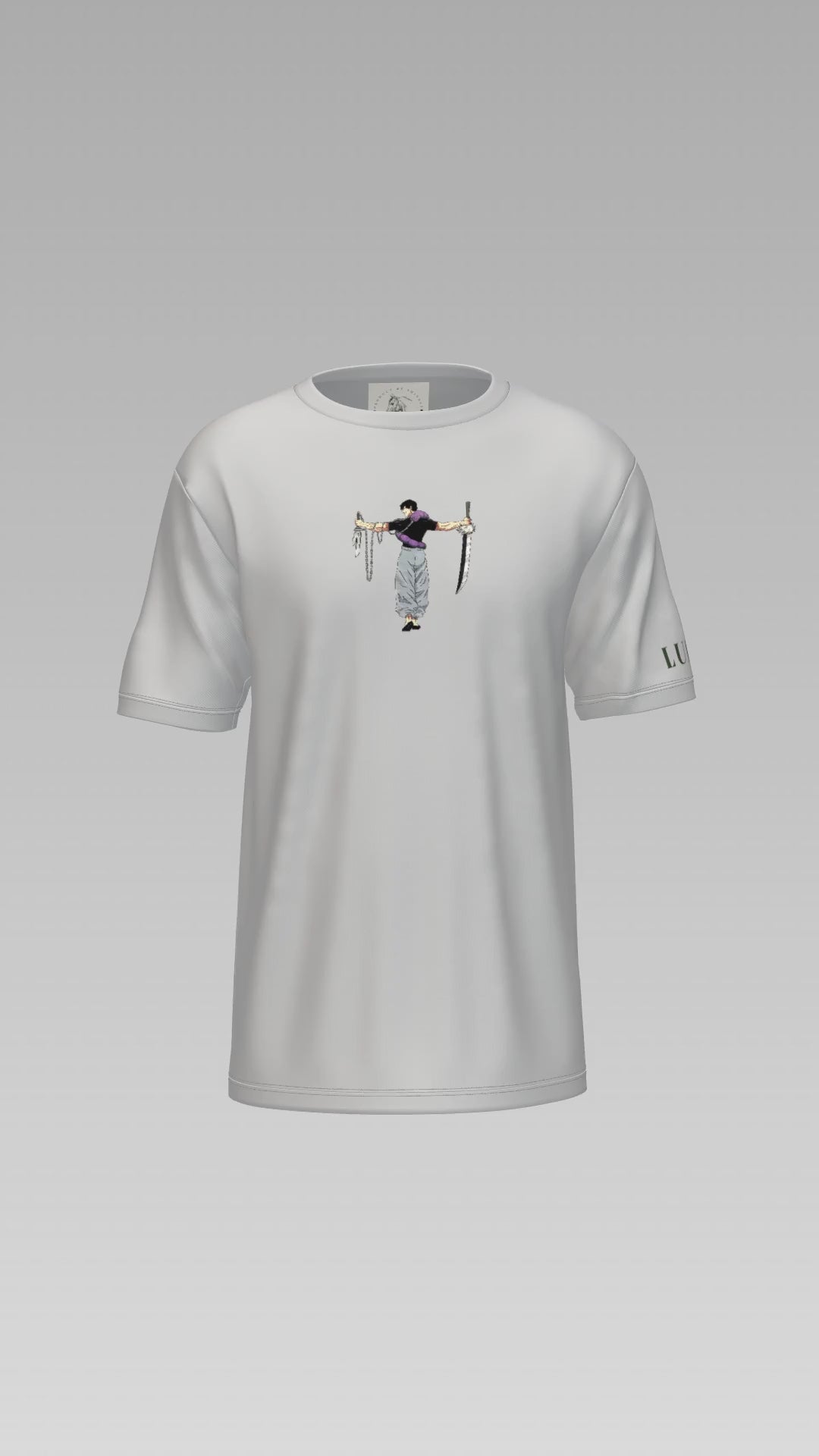 TOJI FUSHIGURO PRINTED T-SHIRT