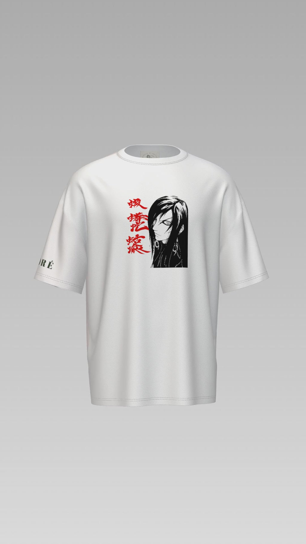 SASUKE UCHIHA KAKASHI HATAKE PRINTED T-SHIRT
