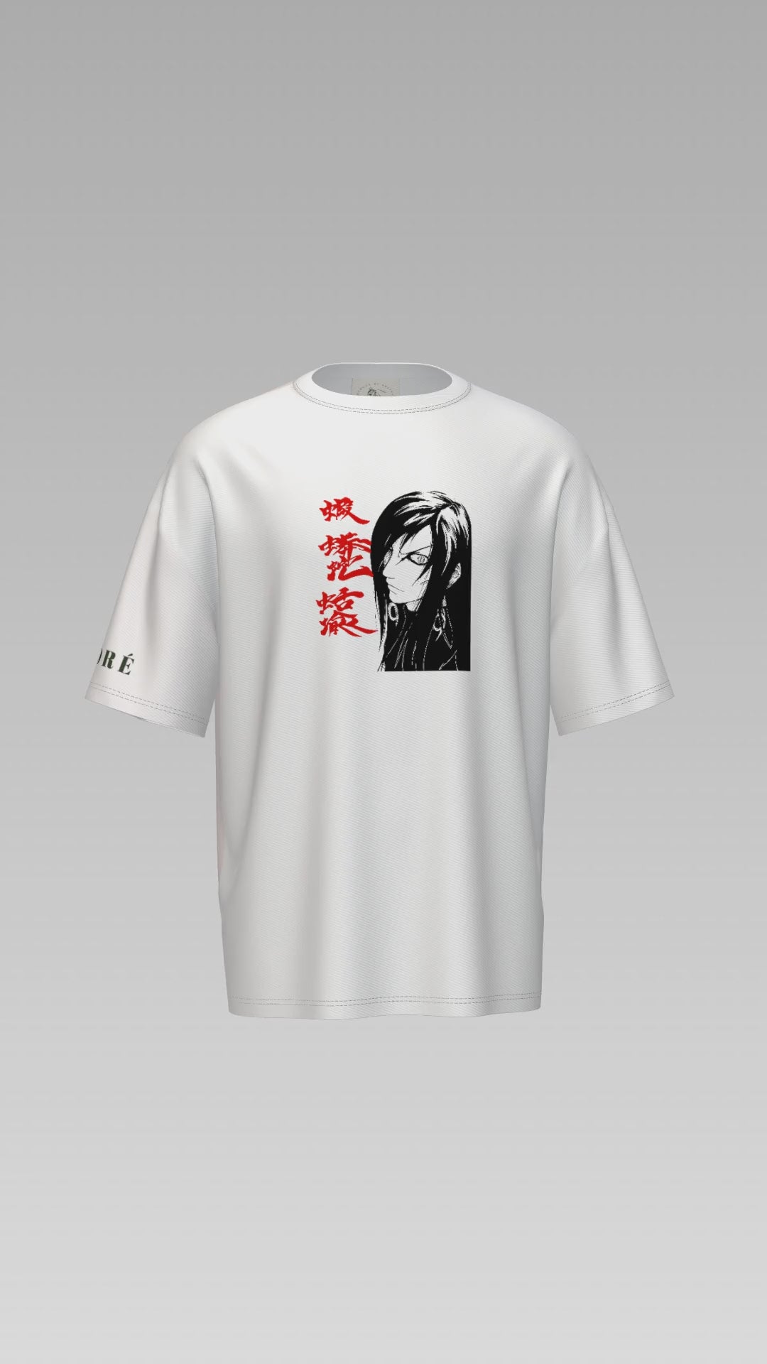 SASUKE UCHIHA KAKASHI HATAKE PRINTED T-SHIRT