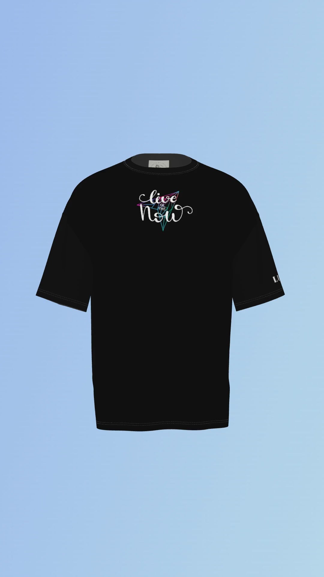 LIVE IN THE NOW PRINTED T-SHIRT