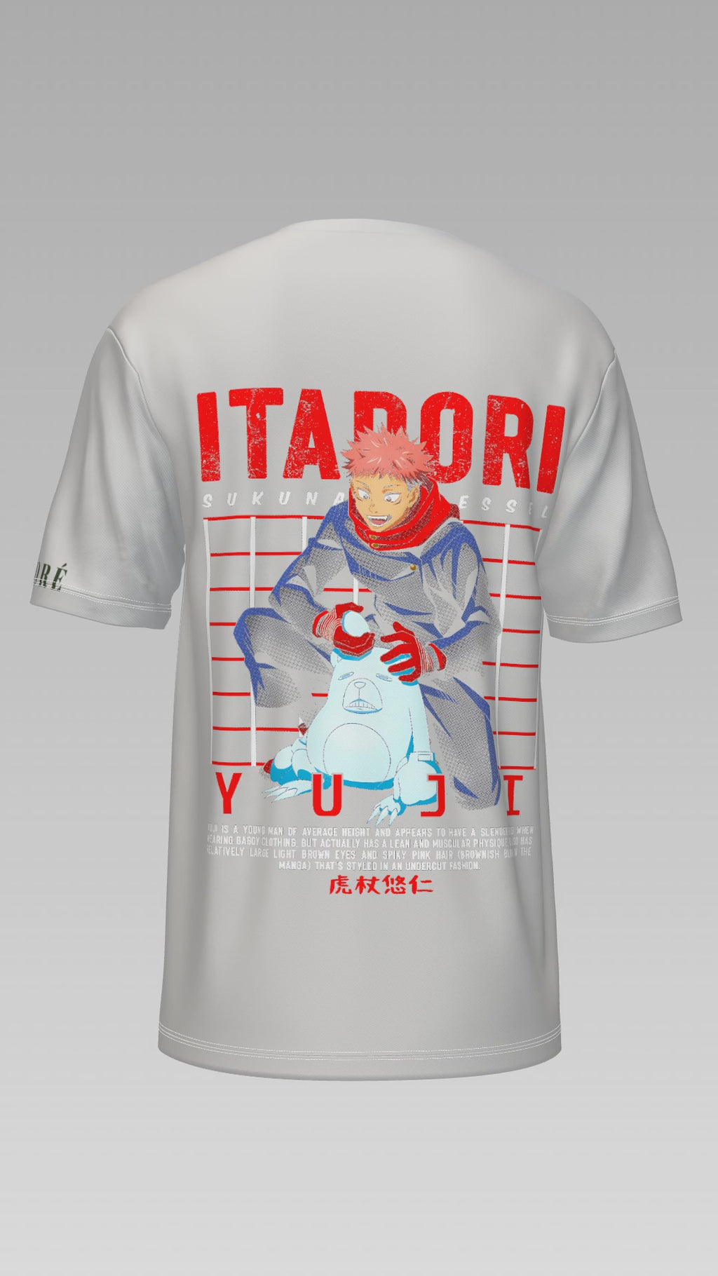 YUJI ITADORI PRINTED T-SHIRT