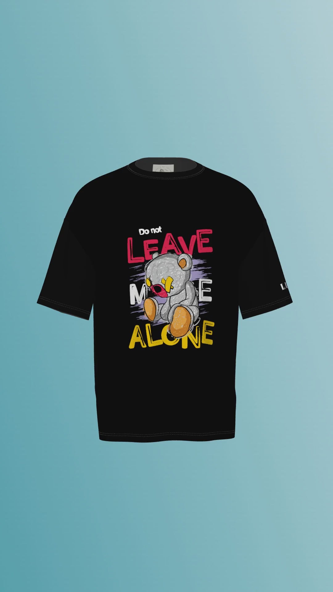LEAVE ME ALONE PRINTED T-SHIRT