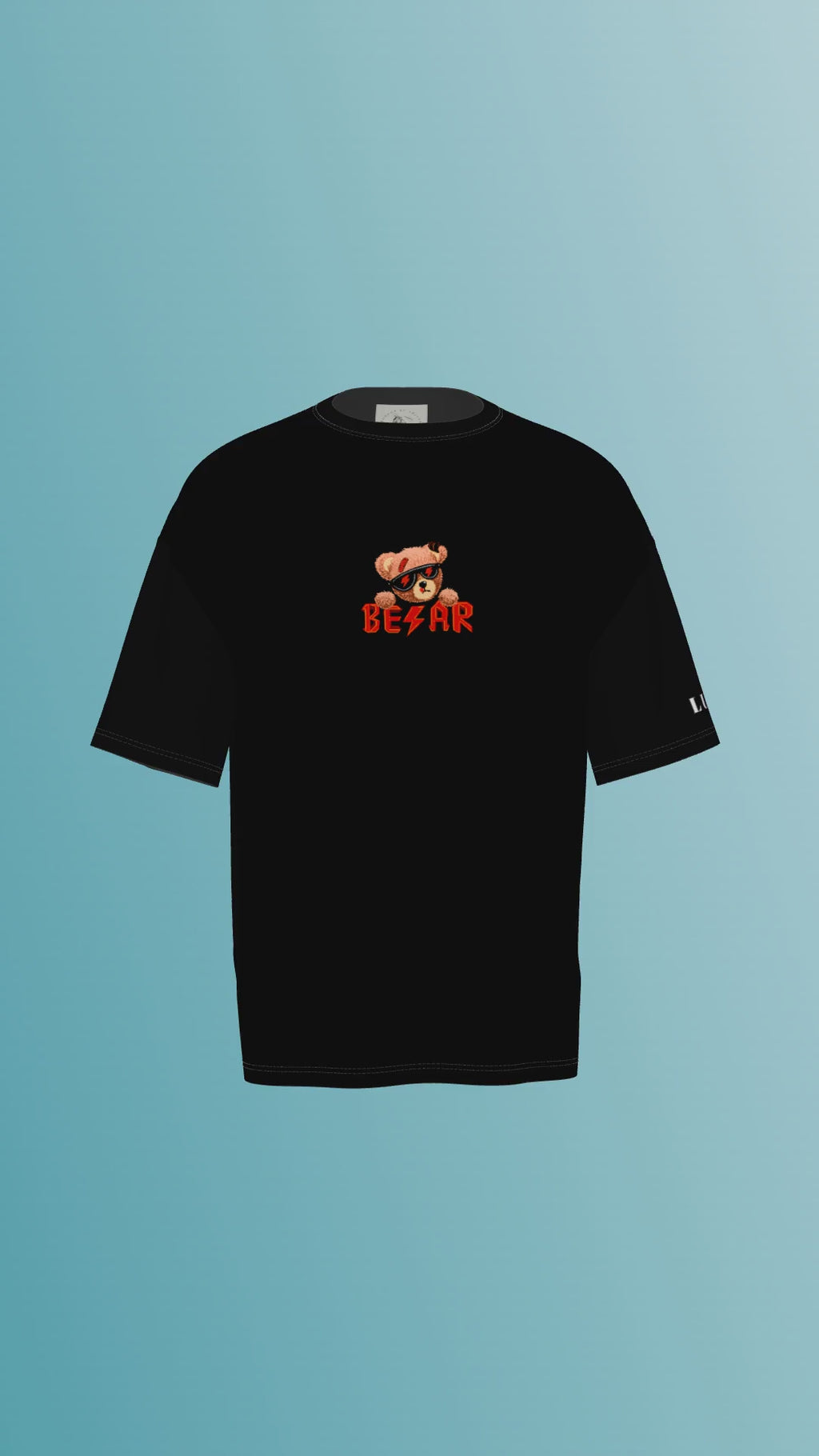 BROKEN HEART TEDDY PRINTED T-SHIRT