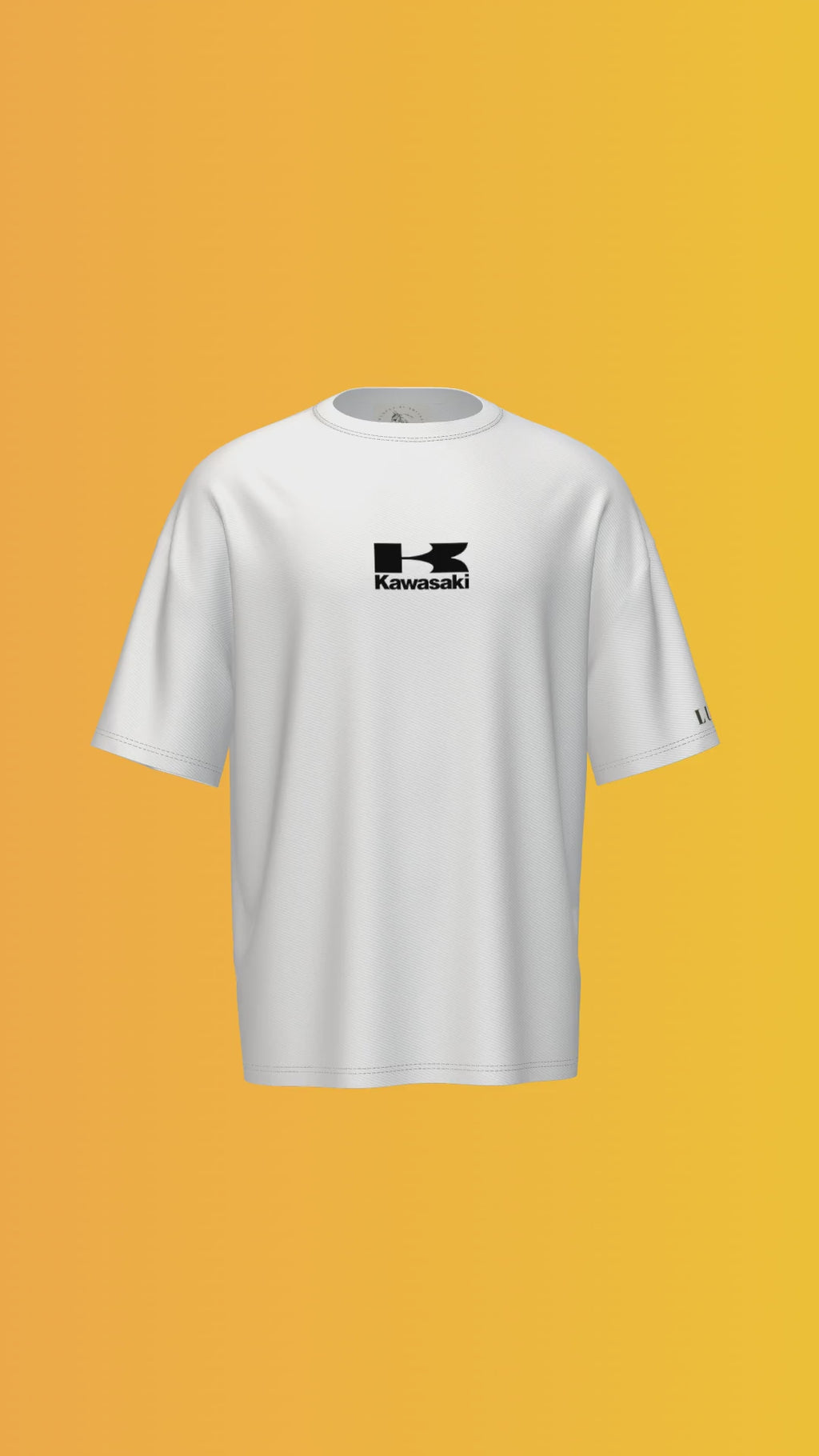 KAWASAKI H2R PRINTED T-SHIRT