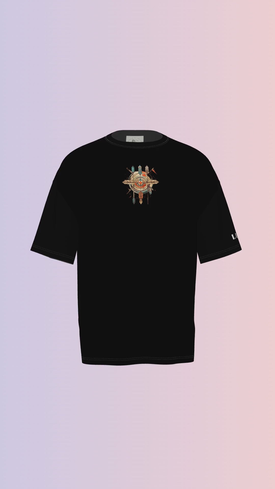 SKY SHOWER PRINTED T-SHIRT