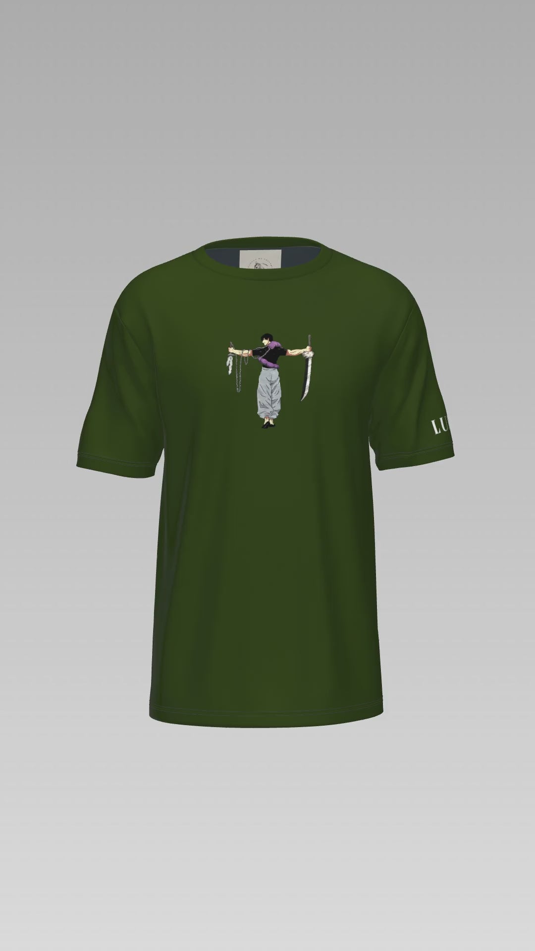 TOJI FUSHIGURO PRINTED T-SHIRT