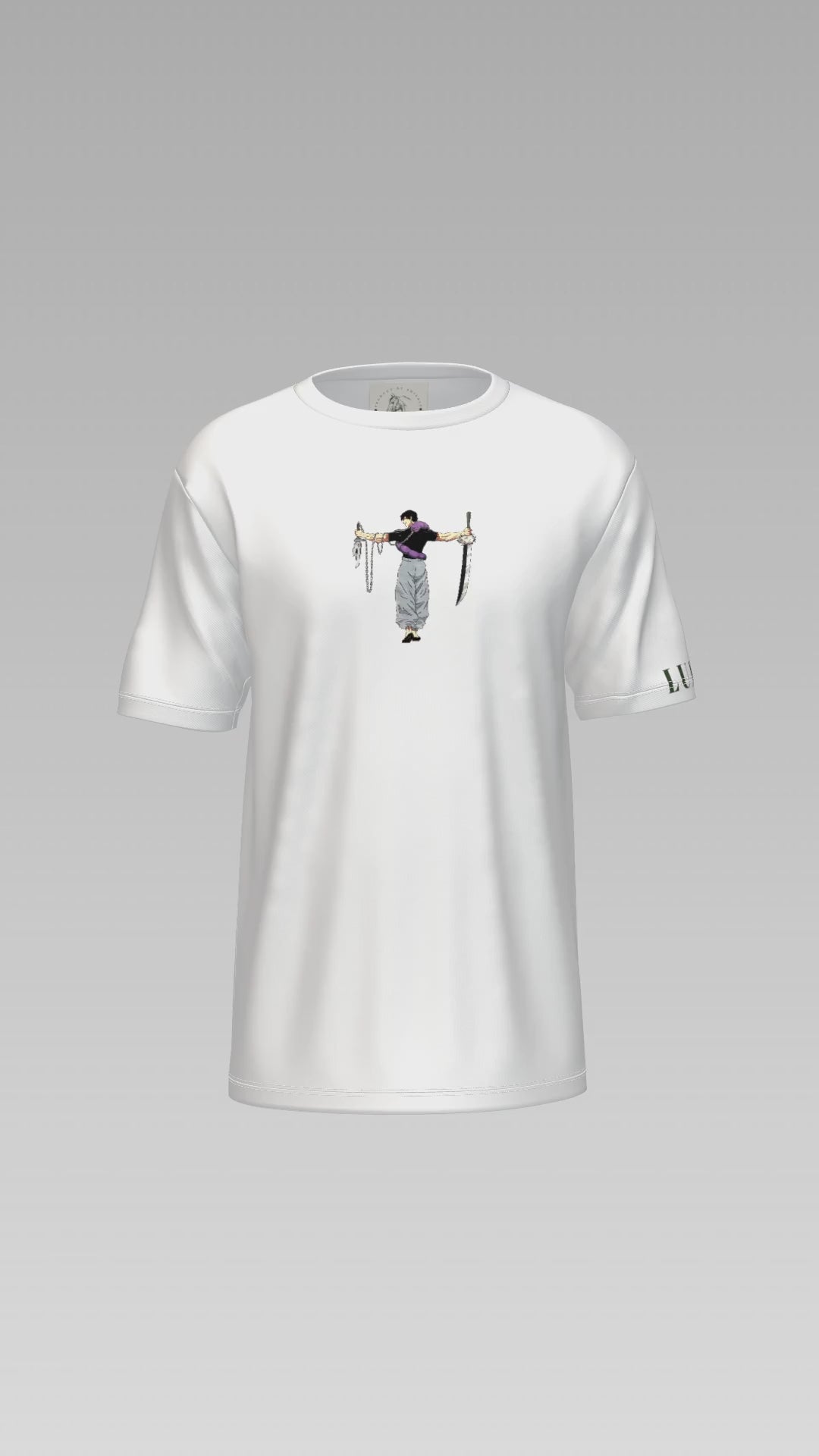 TOJI FUSHIGURO PRINTED T-SHIRT